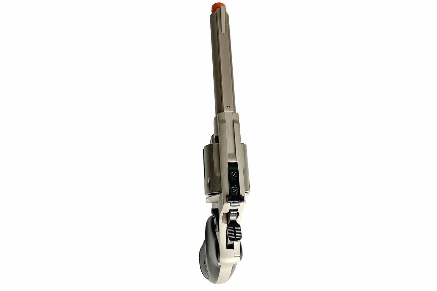 ZORAKI R1 4.5" Barrel Front Firing Blank Revolver in Satin - TCN VAULT