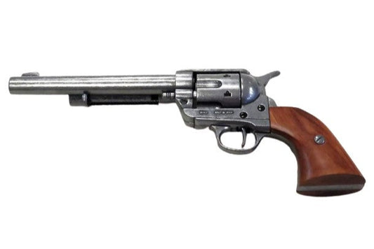Denix 1873 SAA Non-Firing Cavalry Revolver In Gray - TCN VAULT