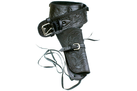 decorative old western holster for a single gun
