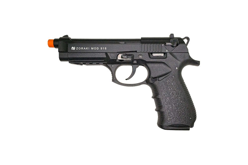 ZORAKI M918 Semi-Auto Front Firing Blank Gun In Black - TCN VAULT