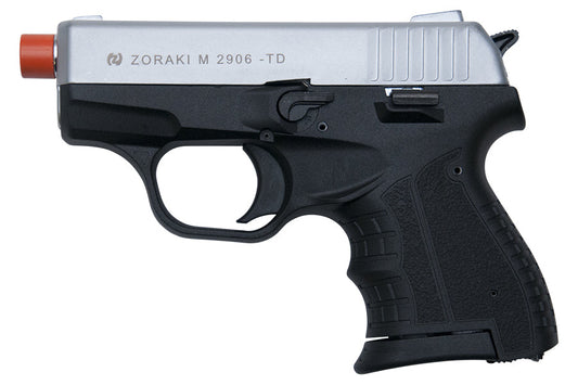 Zoraki M2906 9mm Semi-Auto Blank Gun in Silver - TCN VAULT