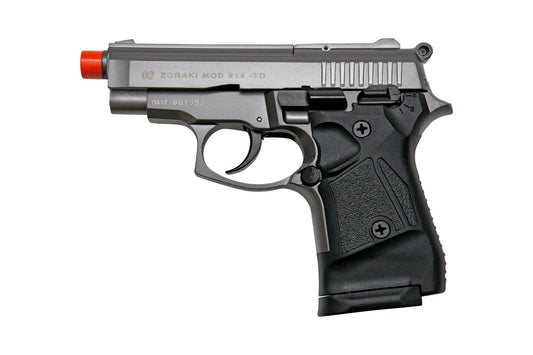 Zoraki M914 Semi-Auto 9mm Blank Gun in Fume - TCN VAULT