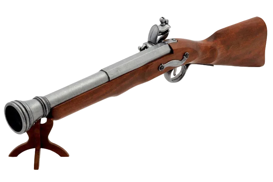Antique finish pirate blunderbuss non-firing gun