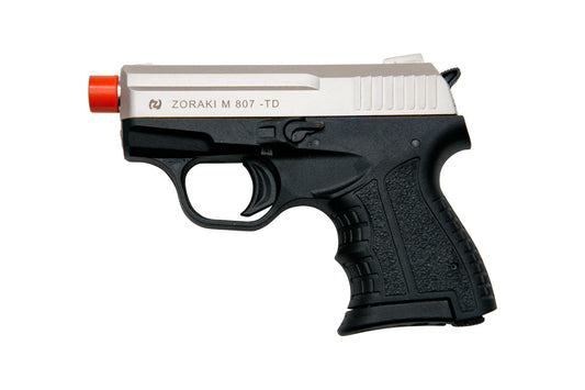 Zoraki M807 8mm Semi-Auto Blank Gun In Satin - TCN VAULT