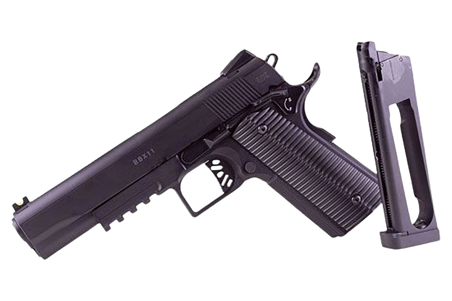 BBX-11 CO2 BB pistol with removable magazine and tactical grip