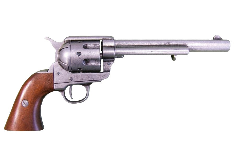 Denix SAA 1873 7.5" Barrel Non-Firing Revolver In Gray - TCN VAULT
