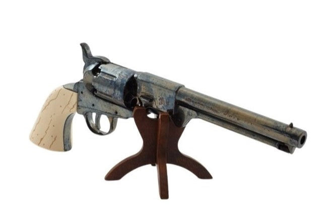Denix 1860 Griswold & Gunnison Non-Firing Revolver Blued Finish - TCN VAULT