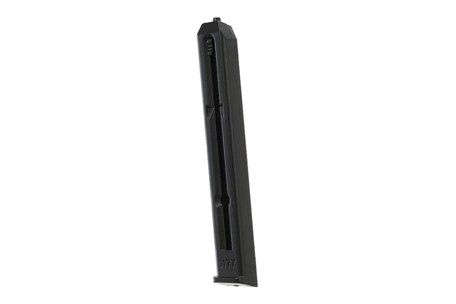 Beretta Elite II CO2 BB gun magazine and CO2 compartment detail

