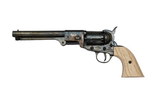 Denix 1860 Griswold & Gunnison Non-Firing Revolver Blued Finish - TCN VAULT