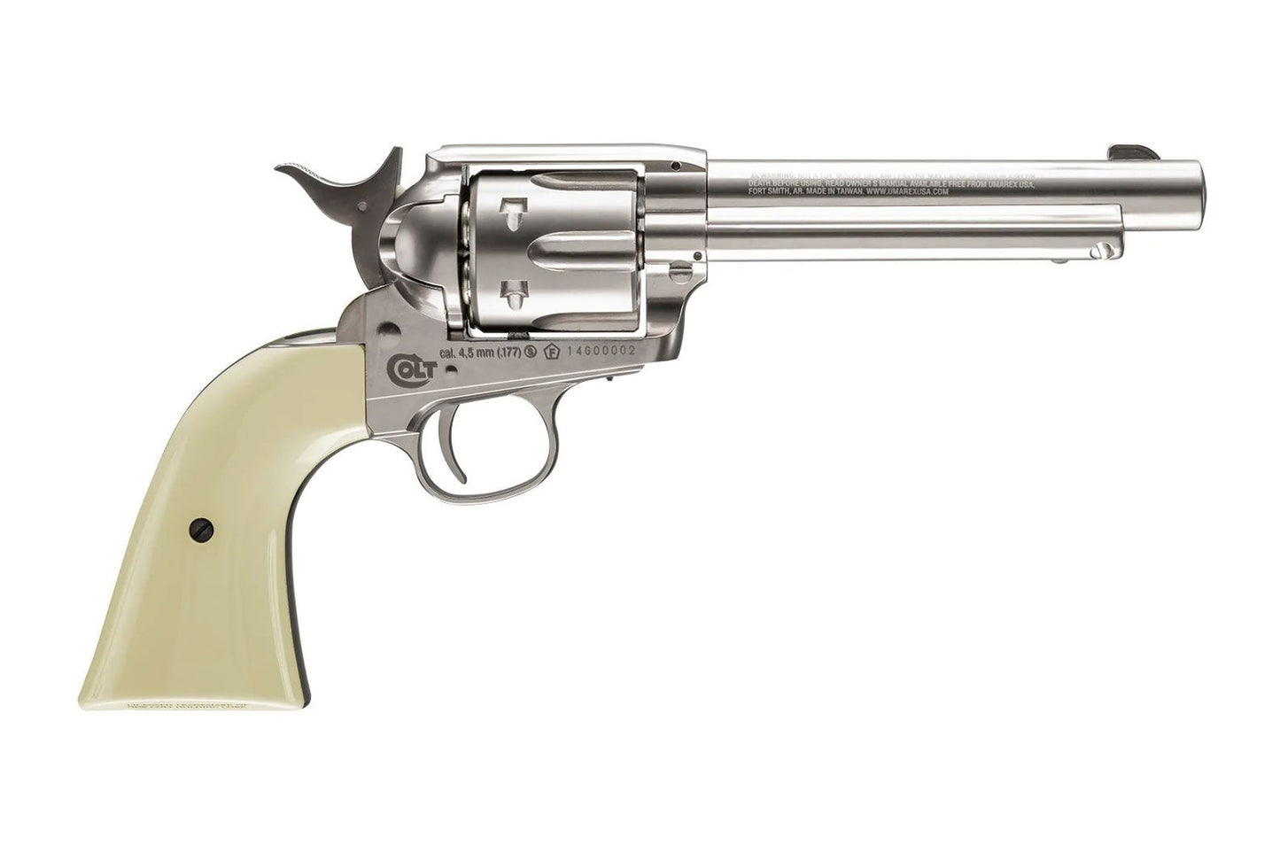 Colt Peacemaker .177 BB revolver realistic western collector and training replica
