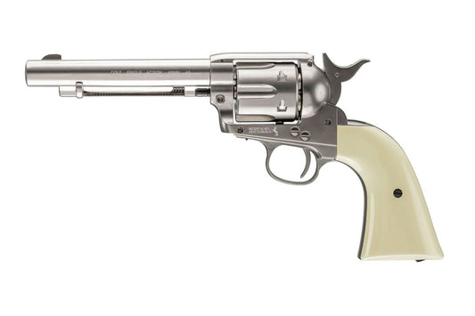 Colt Peacemaker SAA .177 BB revolver full metal CO2 air pistol full side view