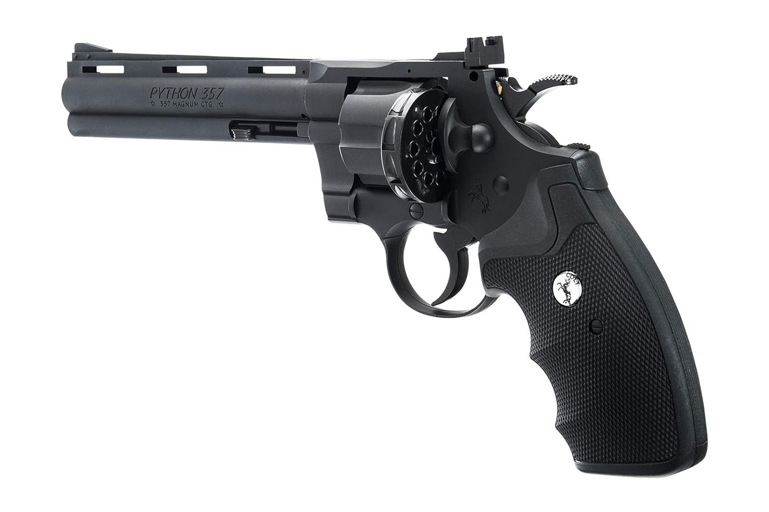Colt Python 177 caliber air pistol left side profile