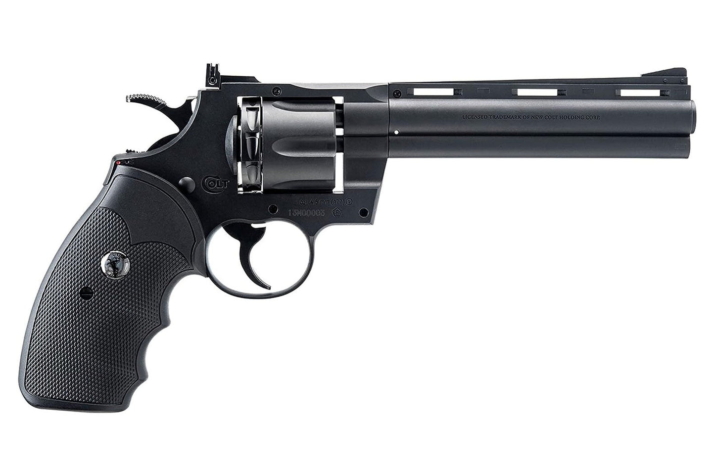 Colt Python airgun realistic metal finish replica look
