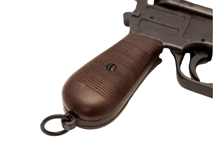 Denix 1024 non firing Mauser C96 replica prop gun ideal for film production and display