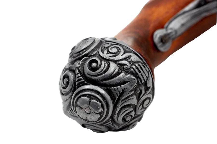 Denix 1077G historical flintlock pistol replica inspired by 18th century firearms
