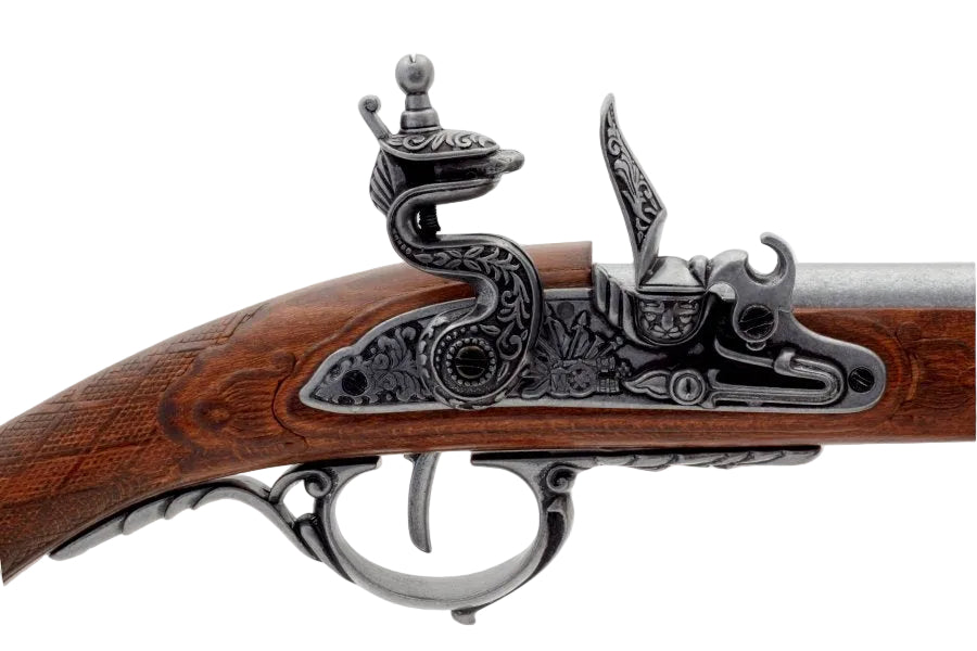 Denix 1080-G antique French flintlock rifle replica inspired by early 19th century firearms