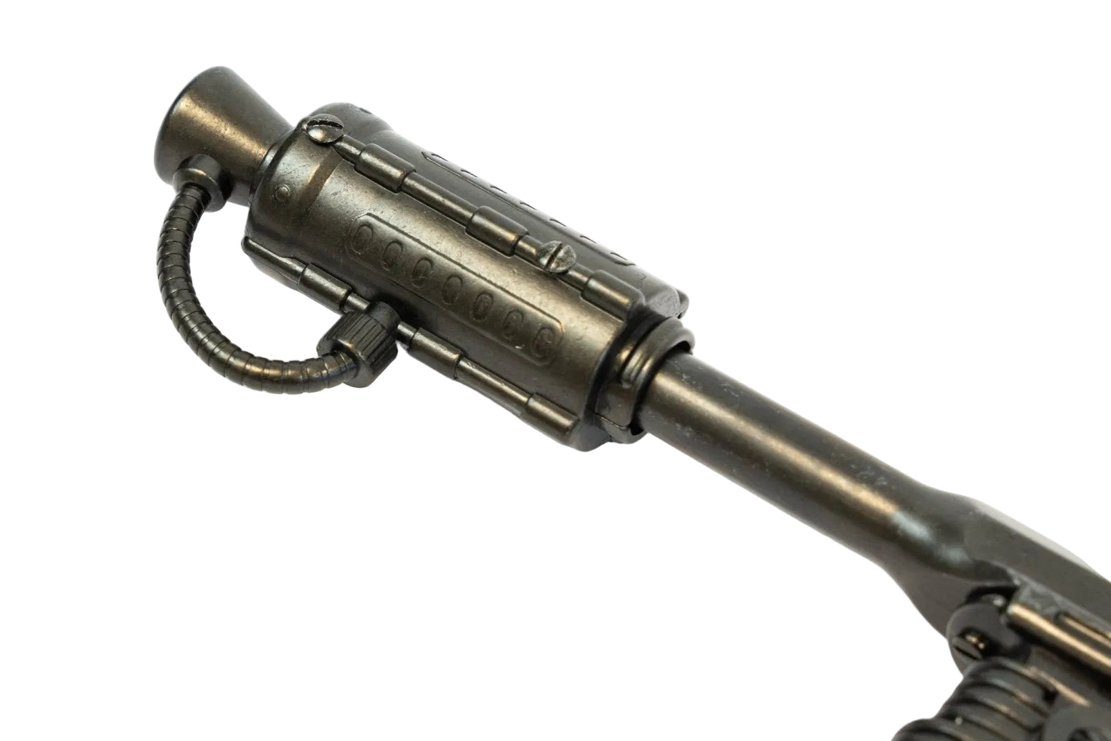 Denix Space-Age Scoundrel replica front housing and cable detail