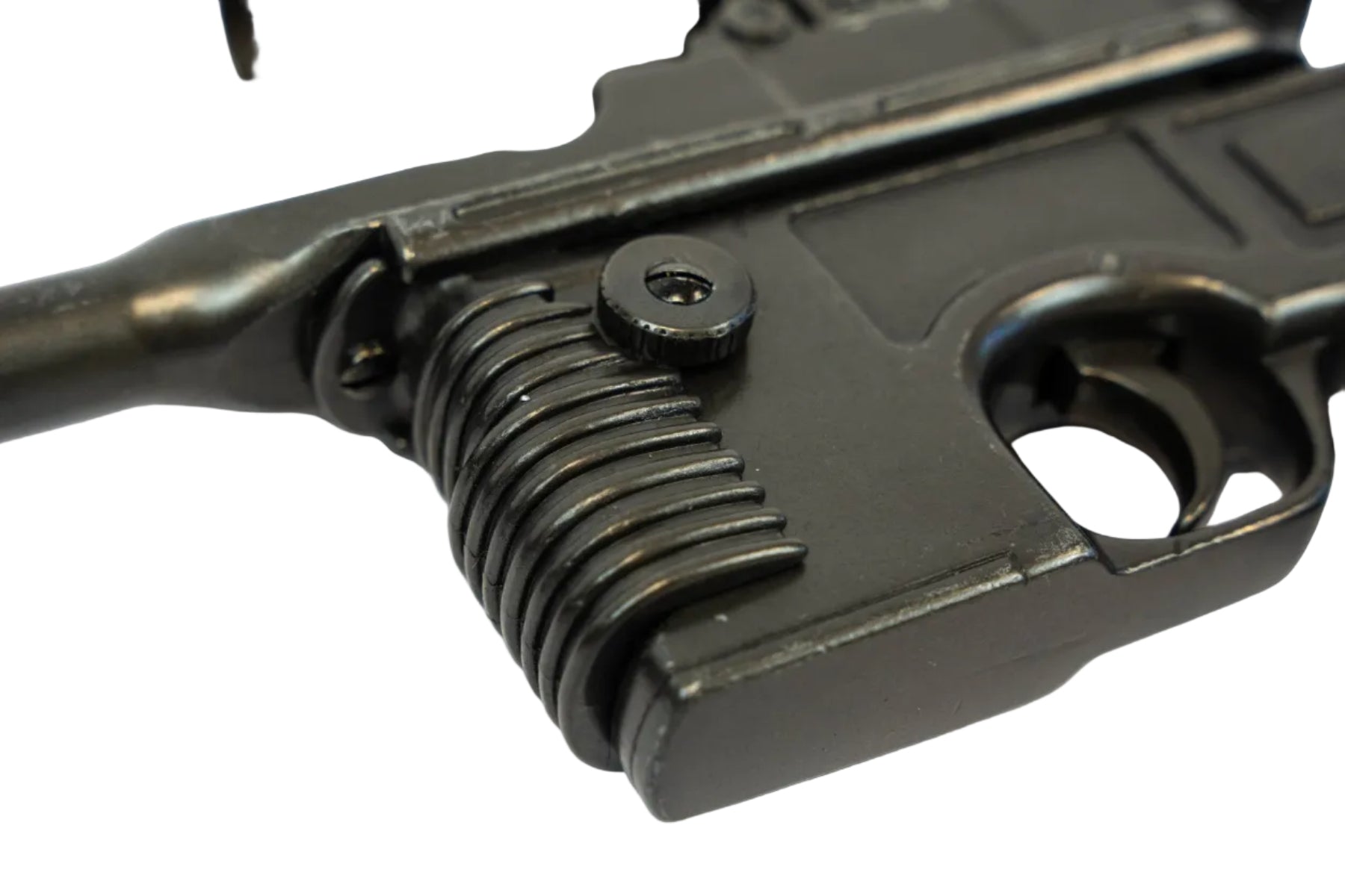 Denix Space-Age Scoundrel replica ribbed frame and trigger detail