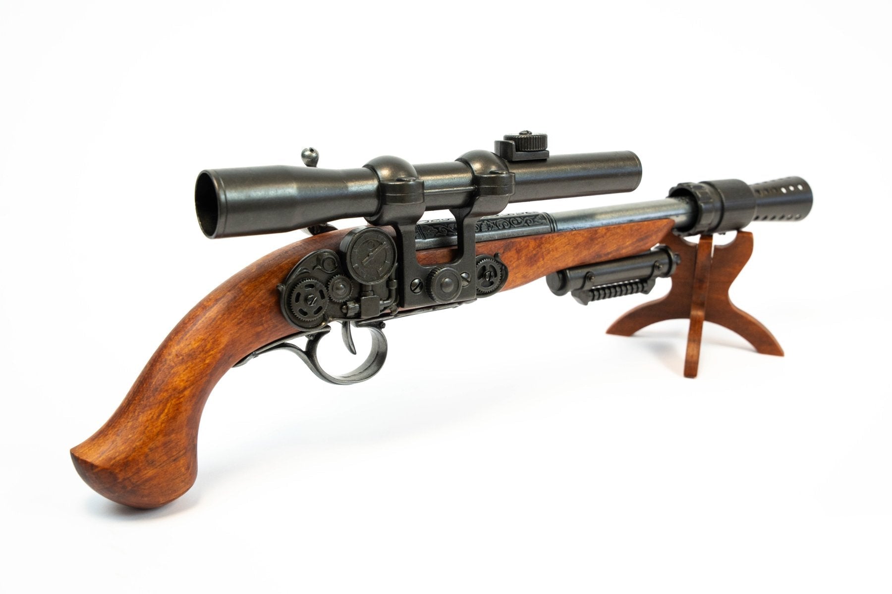 Denix 1322 decorative replica pistol opposite side view