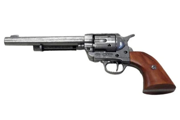 Denix 1873 SAA Non-Firing Cavalry Revolver In Gray
