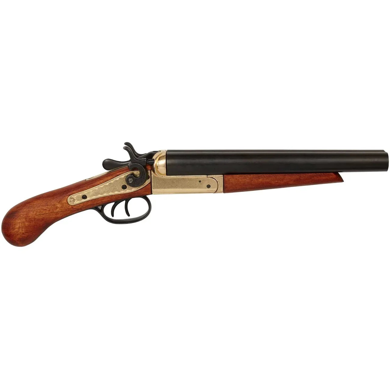 Denix 1881 Howitzer Non-Firing Stage Coach Shotgun in Brass
