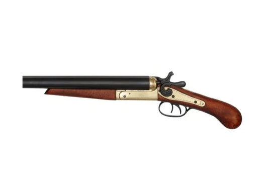 Denix 1881 Howitzer Non-Firing Stage Coach Shotgun in Brass