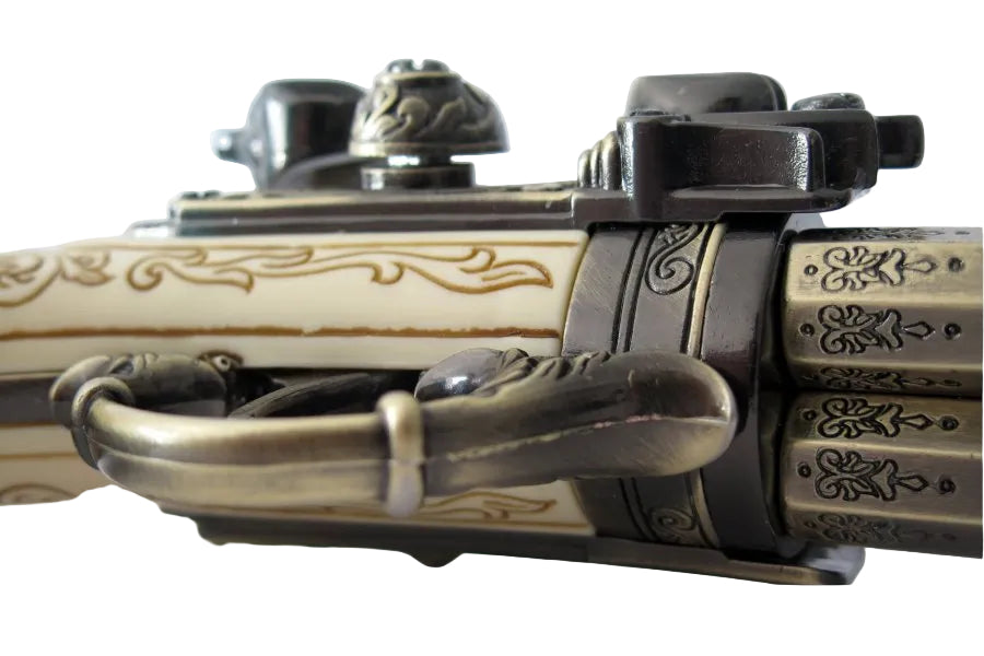Denix eighteenth century flintlock pistol with ivory grip