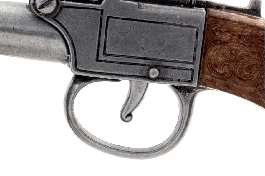 Denix 237G historical 18th century English flintlock pocket pistol replica
