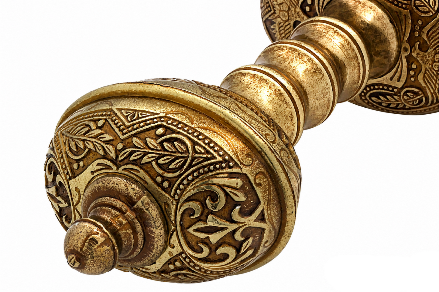 Denix 4116/L gladiator sword ornate gold-tone pommel close-up