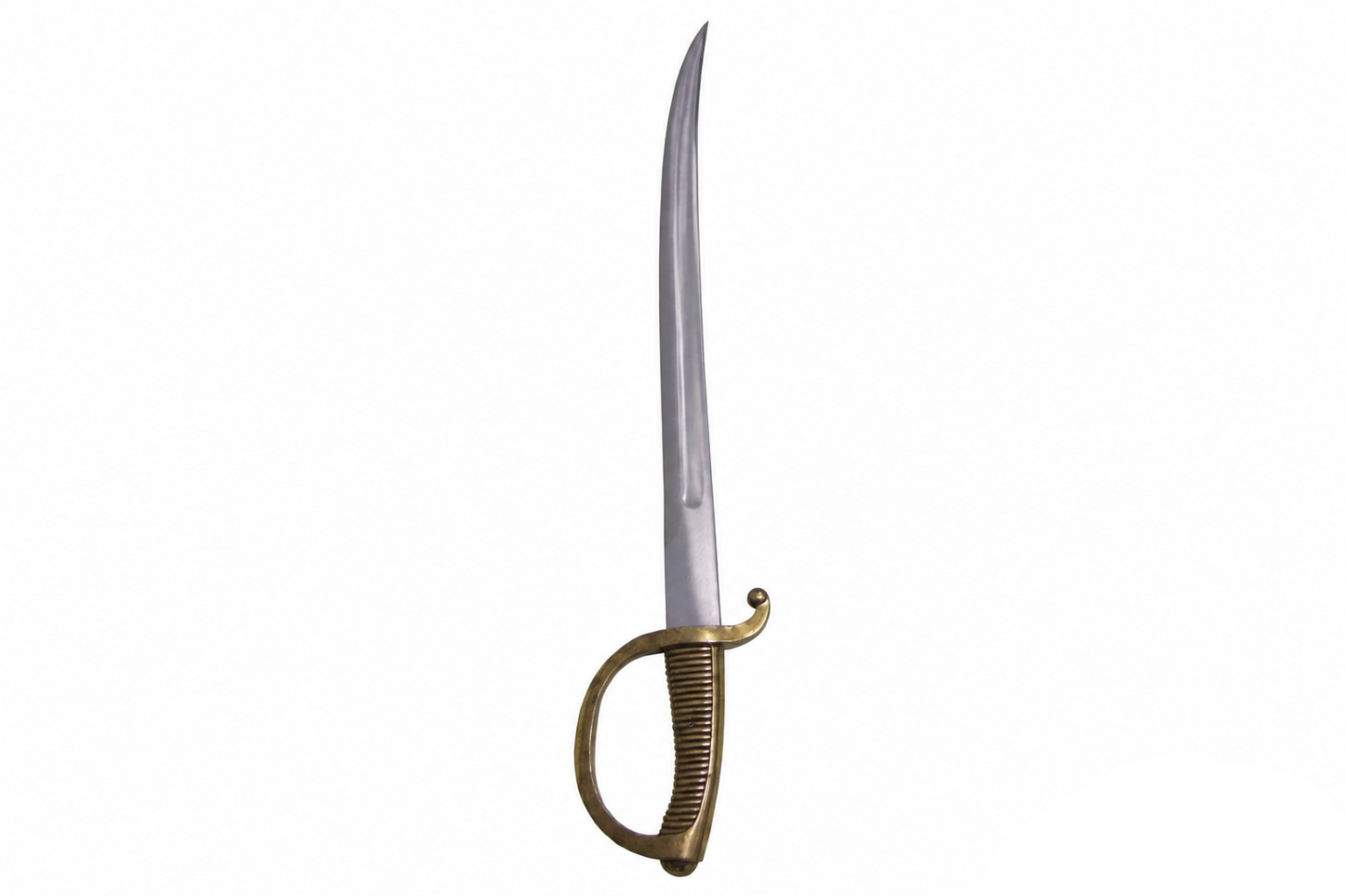 Denix 4127 French briquet boarding cutlass unsheathed, full view
