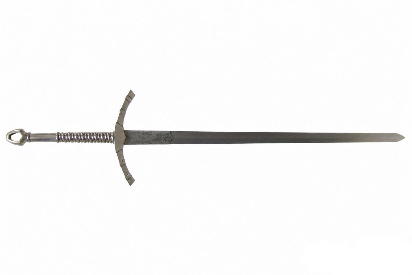 Denix 4183NQ medieval replica sword unsheathed, full view
