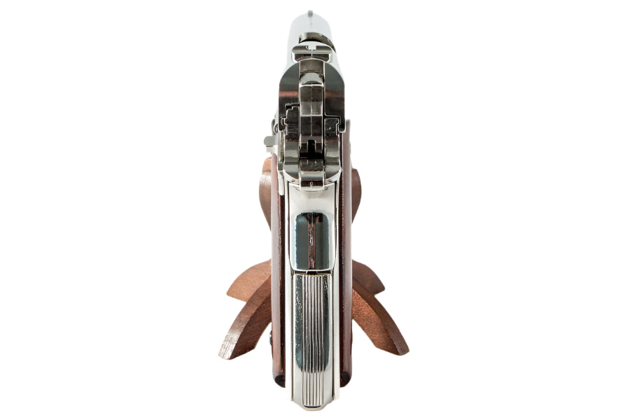 Denix field strippable non-firing 1911 prop gun in a nickle finish