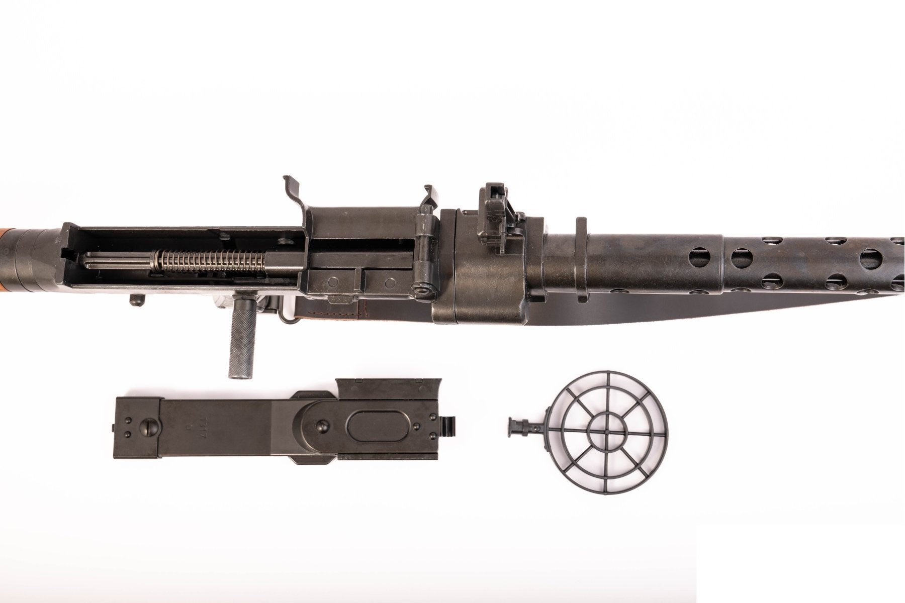 View of the MG-34 Machine Gun Non-Firing From Top