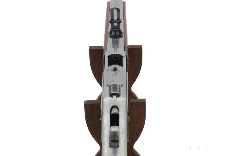 top view of denix repeating rifle