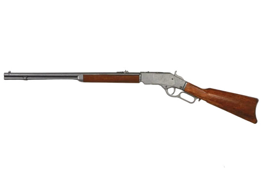 Denix repeating rifle replica in gre finish