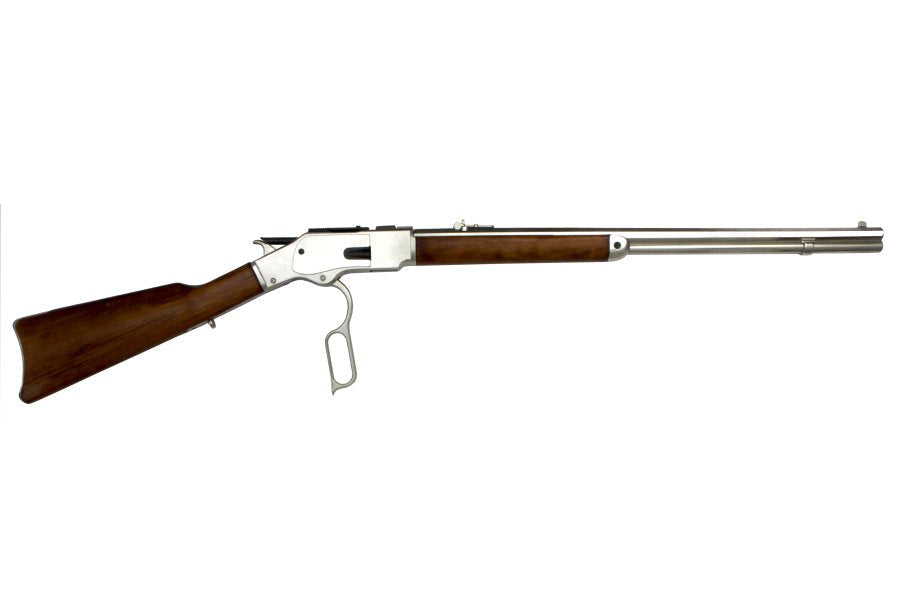 Left side view of Denix Mod 73 rifle USA 1873 non firing replica rifle