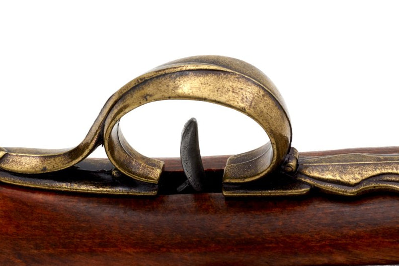Denix pirate flintlock blunderbuss replica with decorative brass finish