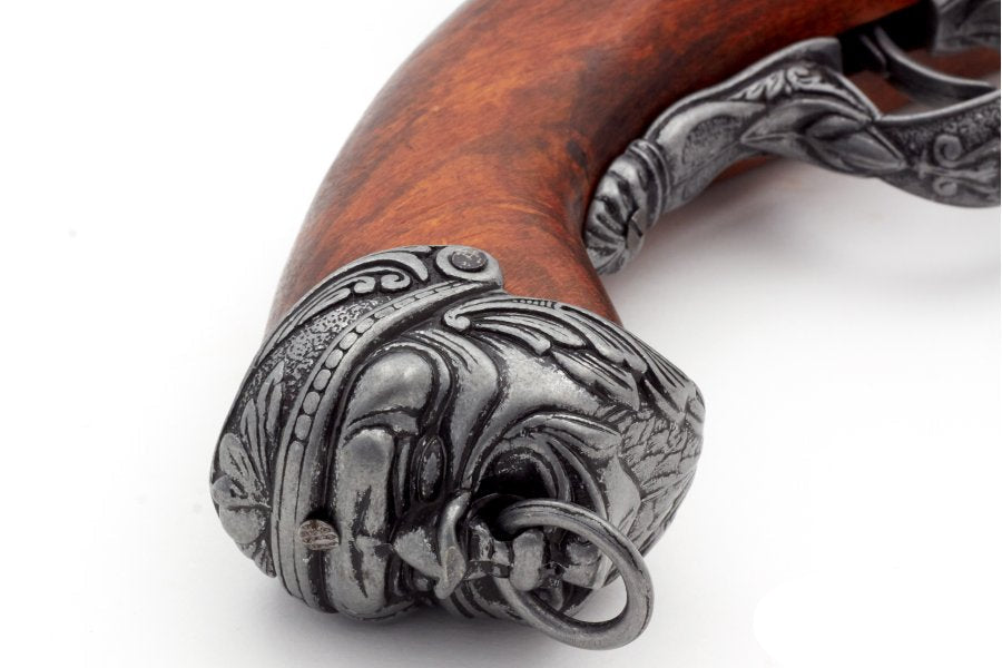 Denix pirate flintlock pistol non-firing replica display piece with historically inspired details and craftsmanship