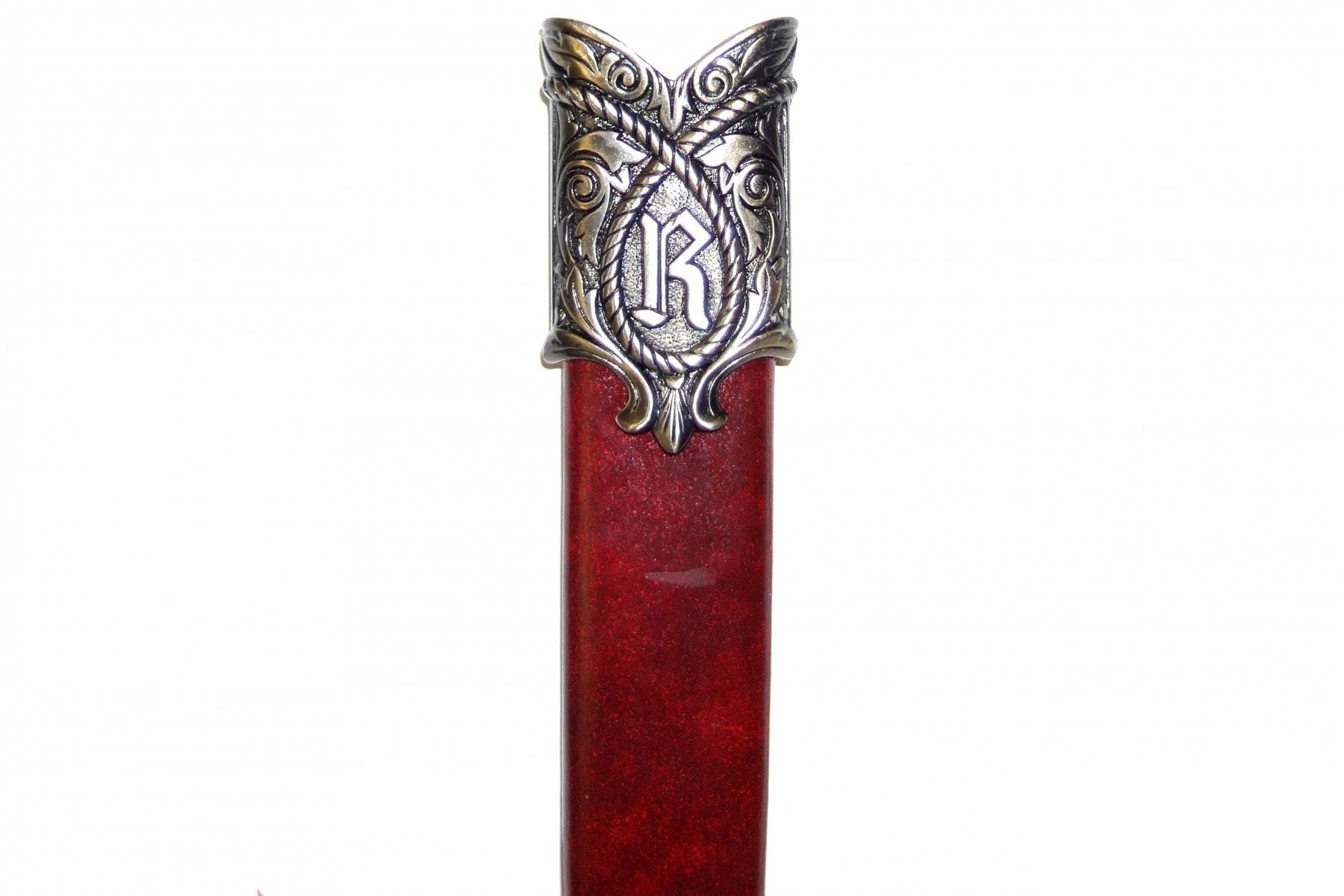 Richard the Lionheart dagger scabbard initials and decorative fittings