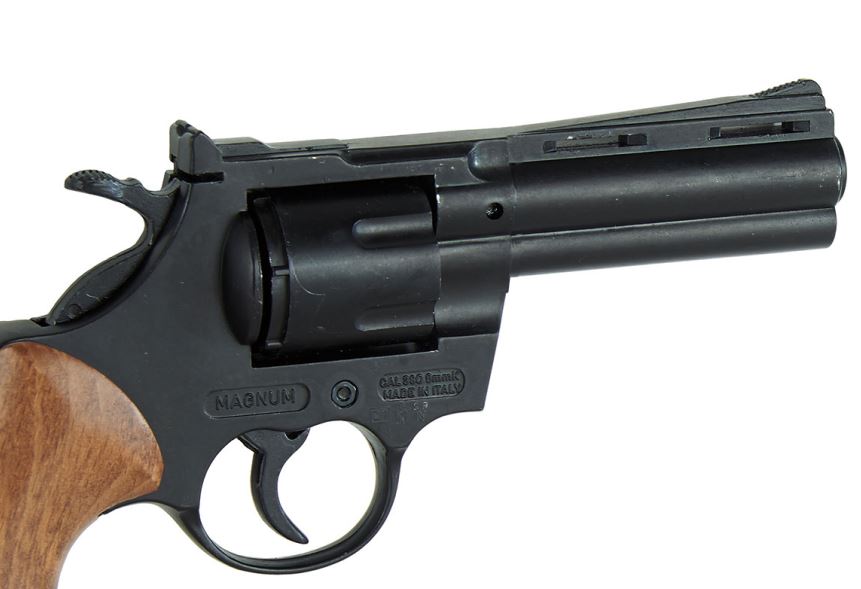 Bruni 9mm Blank Firing Revolver 357 Magnum in Black - TCN VAULT