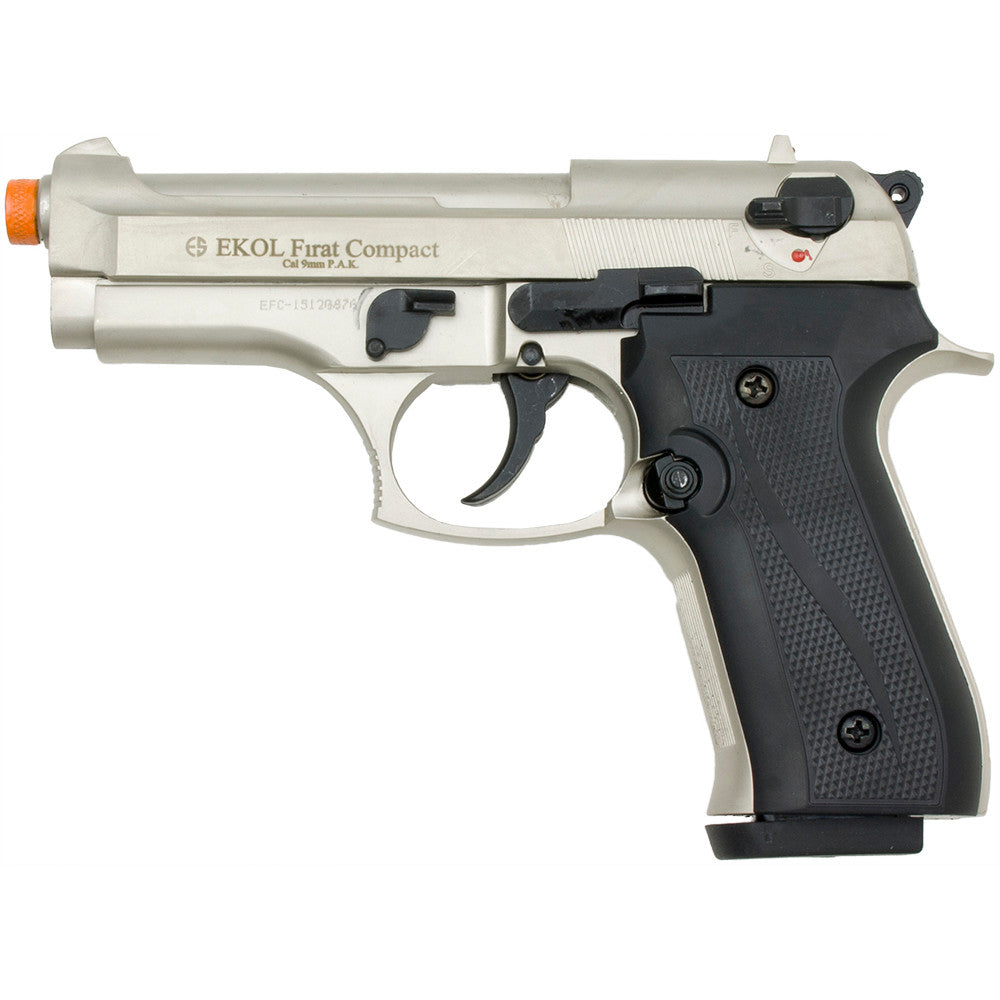 Firat Compact 92 satin front firing blank gun