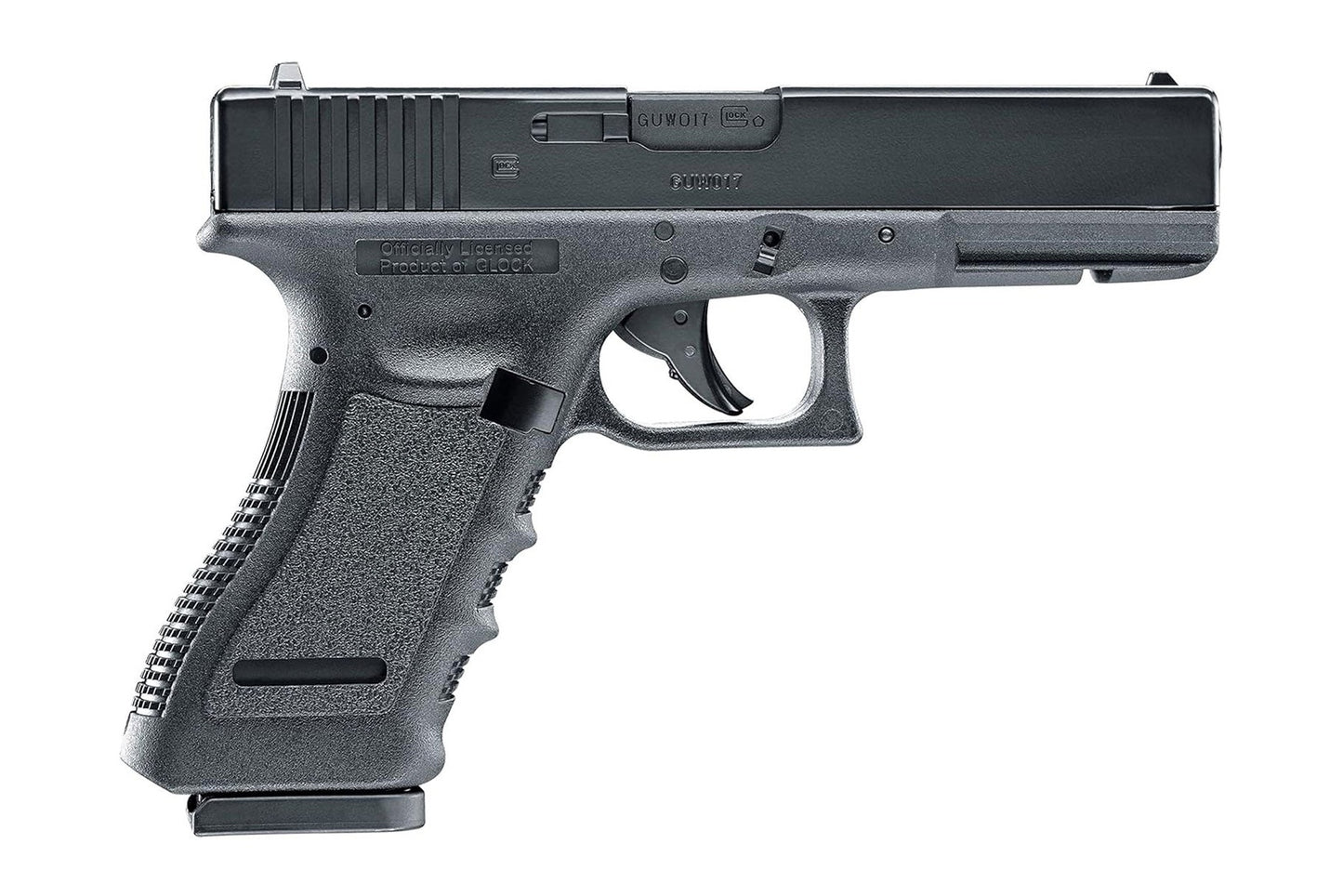 Glock 17 Gen 3 177 caliber air pistol left side profile