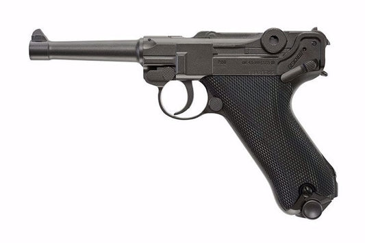Legends Luger P08 .177 BB pistol full metal CO2 replica full side view
