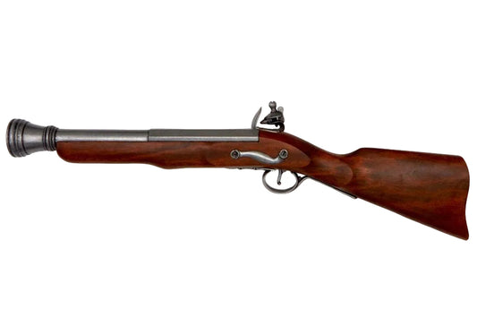 Replica pirate boarding blunderbuss non-firing gun