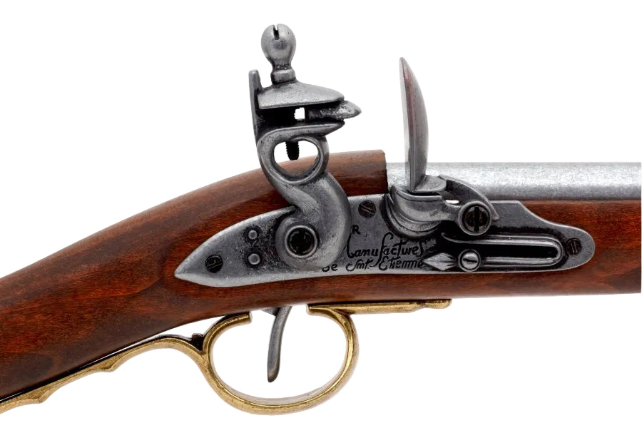 Revolutionary War Charleville carbine replica non firing musket used in colonial era