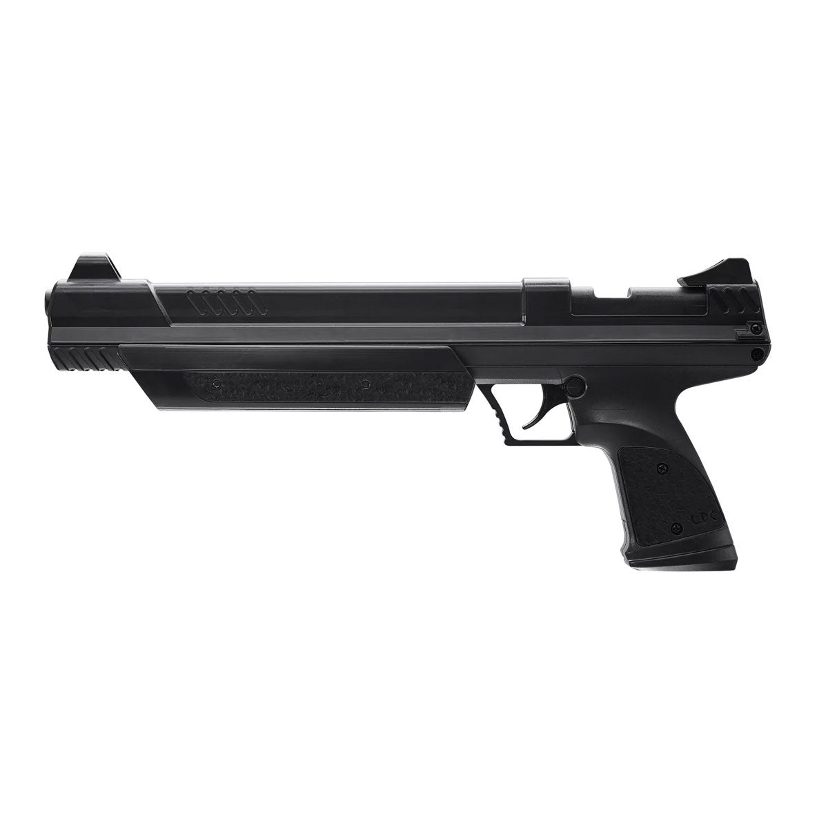 Strike Point .22 caliber multi pump pellet air pistol right side profile