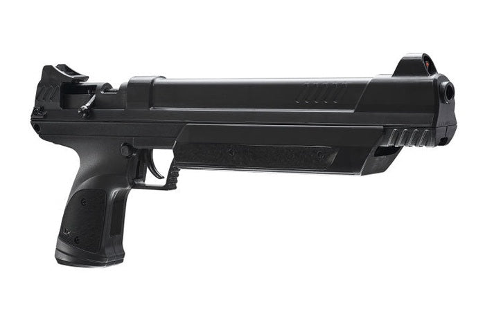 Strike Point air pistol grip texture detail for secure handling
