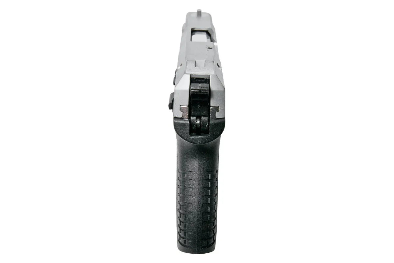 Zoraki M906 Semi Automatic 9mm Front Firing Blank Gun, Silver