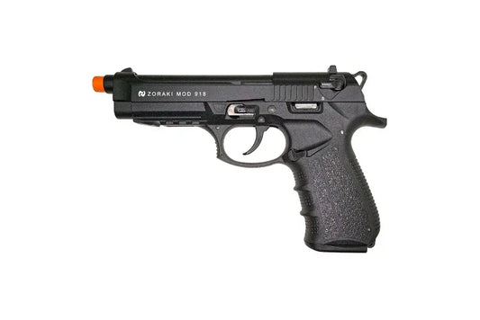 ZORAKI M918 Semi-Auto Front Firing Blank Gun In Black