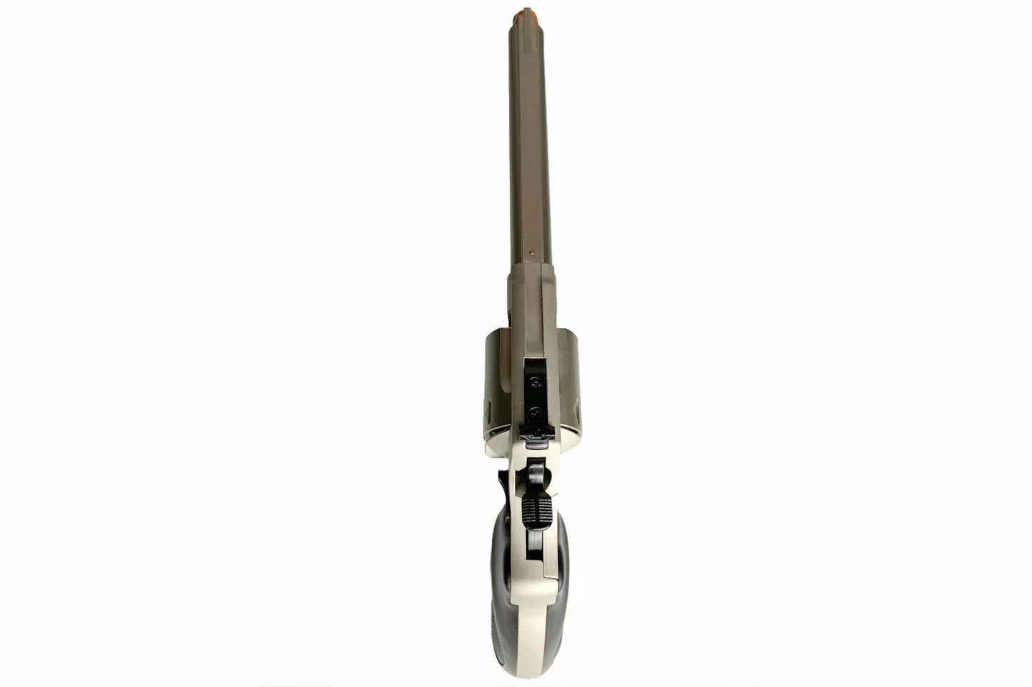 Zoraki R1 6" Barrel Front Firing Blank Revolver in Satin